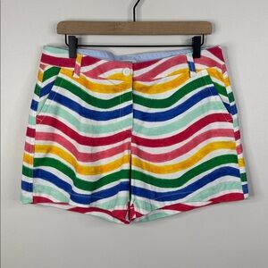 Crown & Ivy Caroline Classic Fit Twill Chino Shorts Women's Size 8 NWT